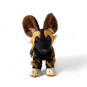 Wild Republic African Wild Dog Hyena Plush Stuffed Animal Toy 12 Inch‎ Huggable